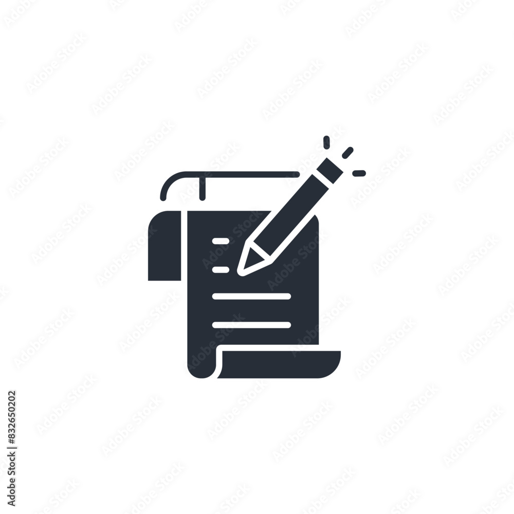 copywriting icon. vector.Editable stroke.linear style sign for use web design,logo.Symbol illustration. copywriting icon. vector.Editable stroke.linear style sign for use web design,logo.Symbol illustration.