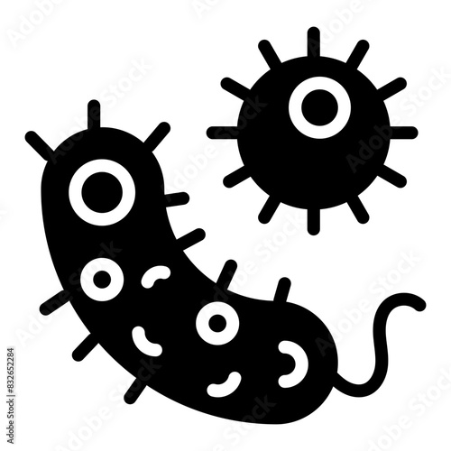 Premium download icon of germs 

