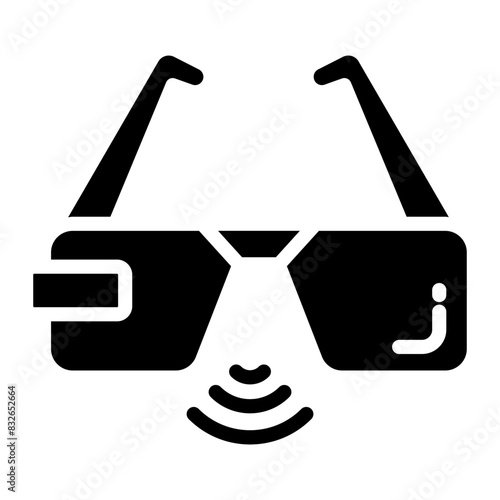 Premium download icon of 3d glasses 

