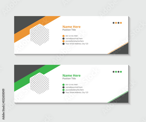 Simple and corporate Mail signature