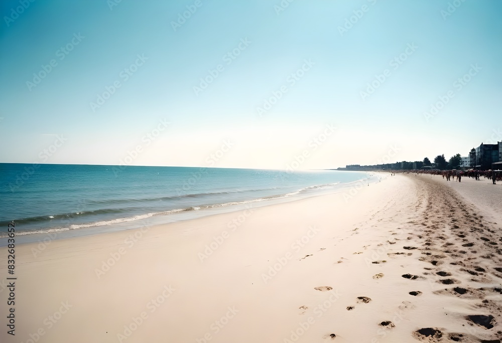 Obraz premium sand on the beach