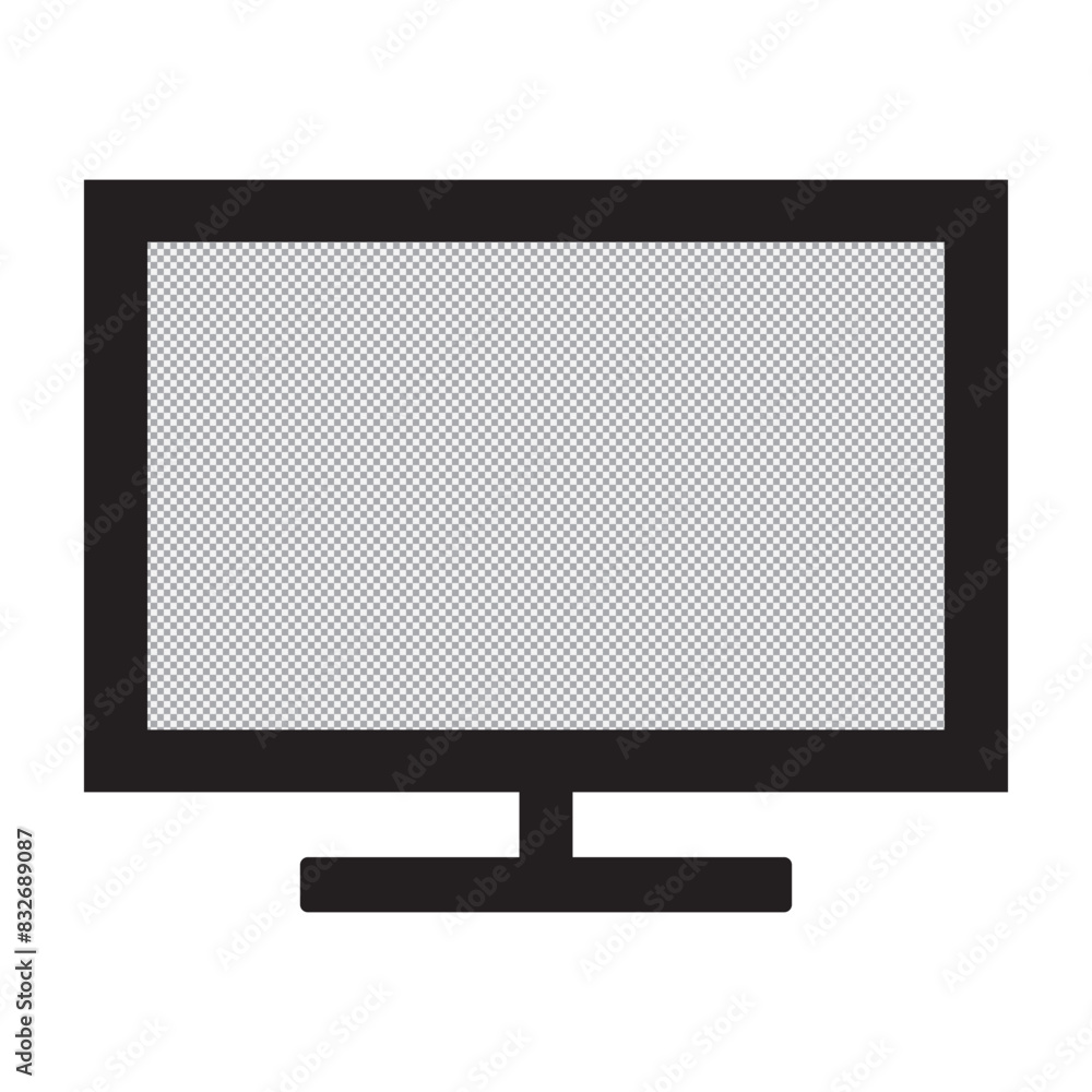 TV vector icons set. Television icon TV vector icons set. Television icon