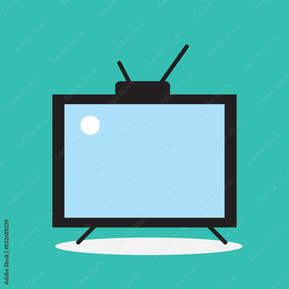 Television vector . Widescreen tv icon. Television vector . Widescreen tv icon.