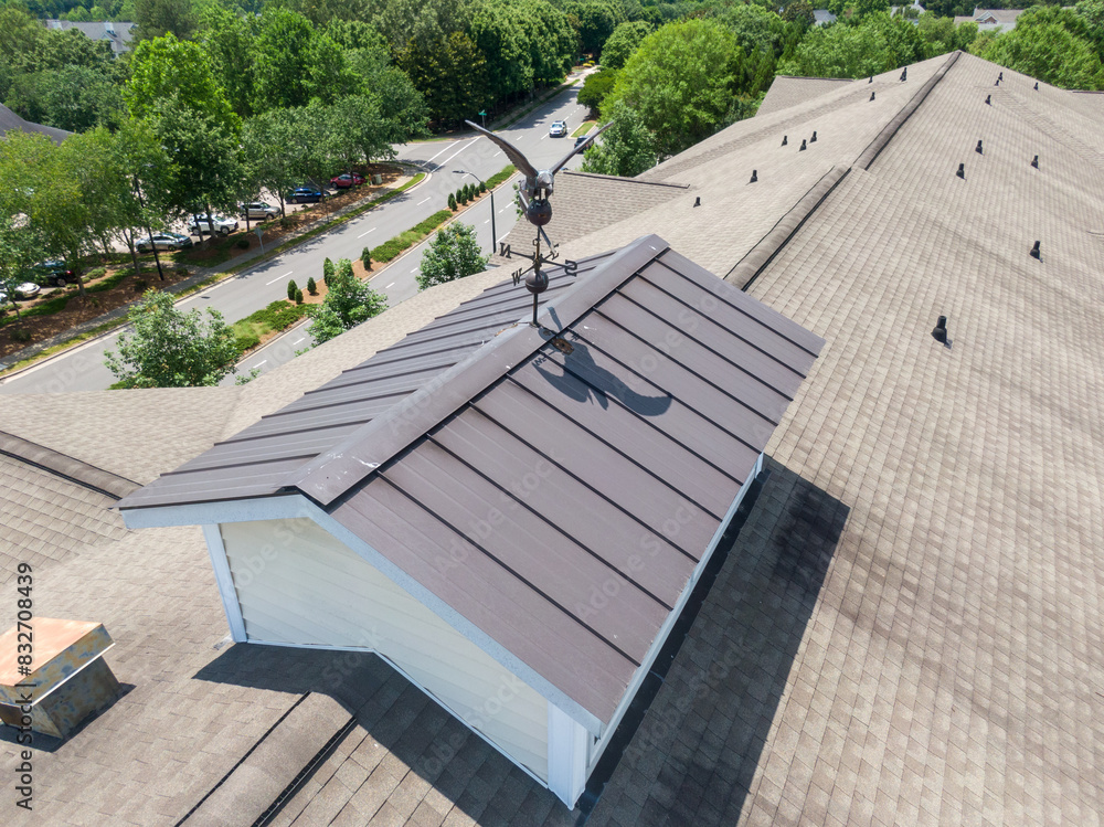 Scandinavian Apartment Building Asphalt Shingles photo