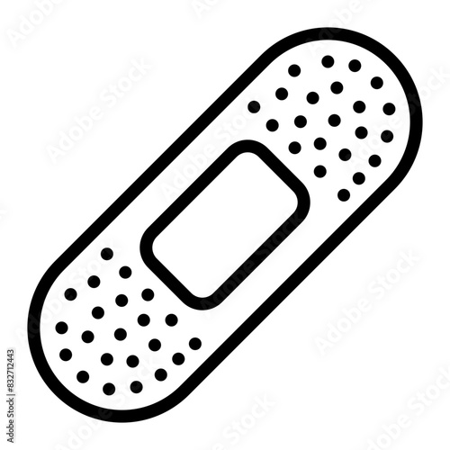 Band Aid Vector Filled Icon Design