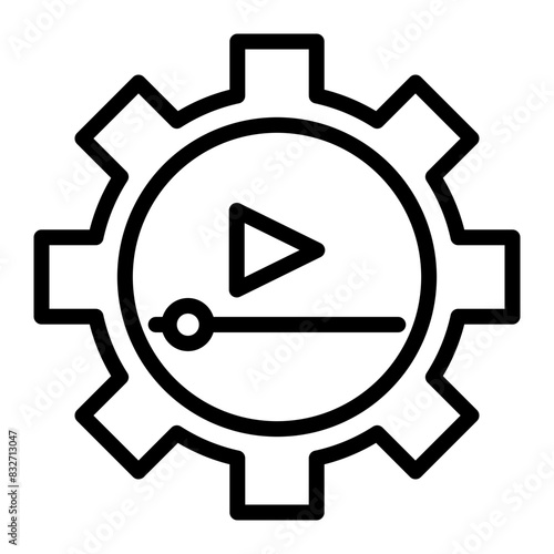 Tutorials Vector Flat Icon Design