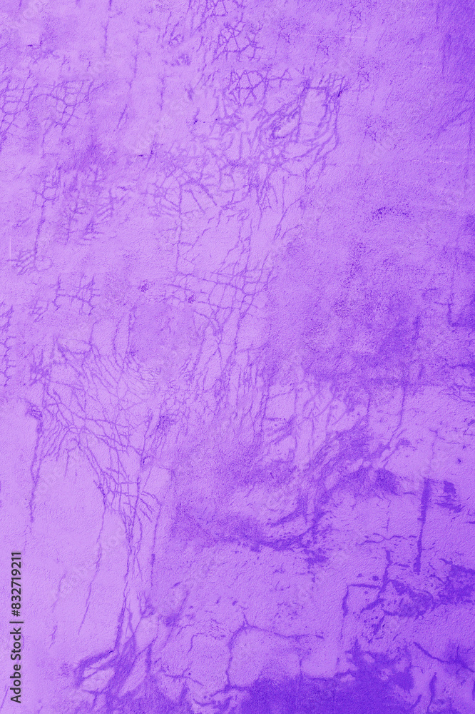Obraz premium Shabby weathered purple plaster. Texture of painted concrete wall.