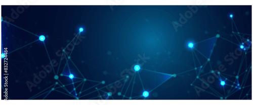 Abstract science background stock vector illustration.