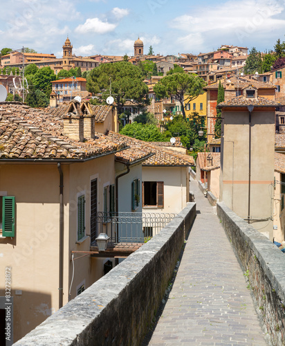 Perugia - The aqueduct and old town photo