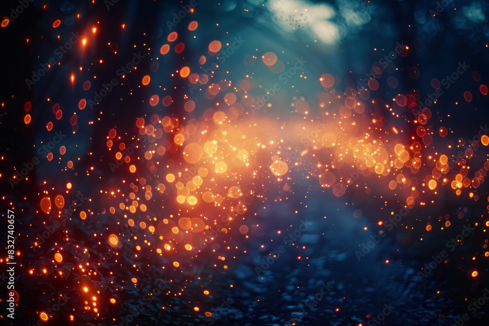 Musical notes twinkling like stars in a calm night sky, with a soft, gradient background, Musical notes twinkling like stars in a calm night sky, with a soft, gradient background,