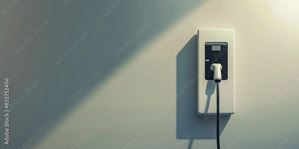 Charging station for sustainable, electric cars Charging station for sustainable, electric cars