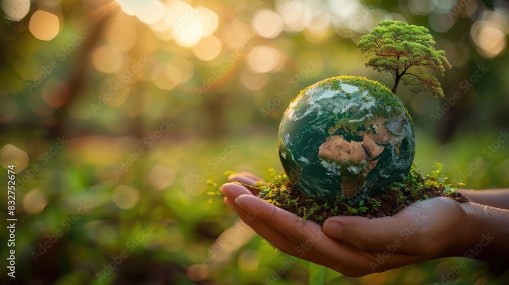 Woman hand holding earth, save planet, earth day, sustainable living, ecology environment, climate emergency action, world environment day concept, illustration for global warming content, 2024 Woman hand holding earth, save planet, earth day, sustainable living, ecology environment, climate emergency action, world environment day concept, illustration for global warming content, 2024