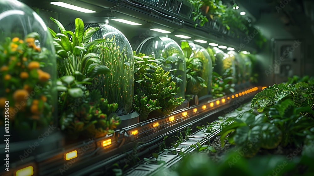 concept art of agriculture students studying the effects of climate change on crop productivity in a controlled environment concept art of agriculture students studying the effects of climate change on crop productivity in a controlled environment