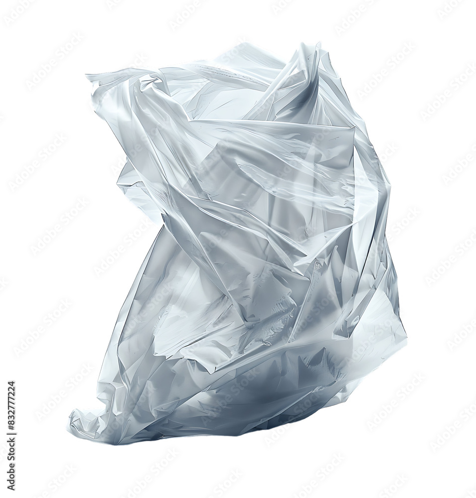 Trash Bag on transparent isolated background Trash Bag on transparent isolated background