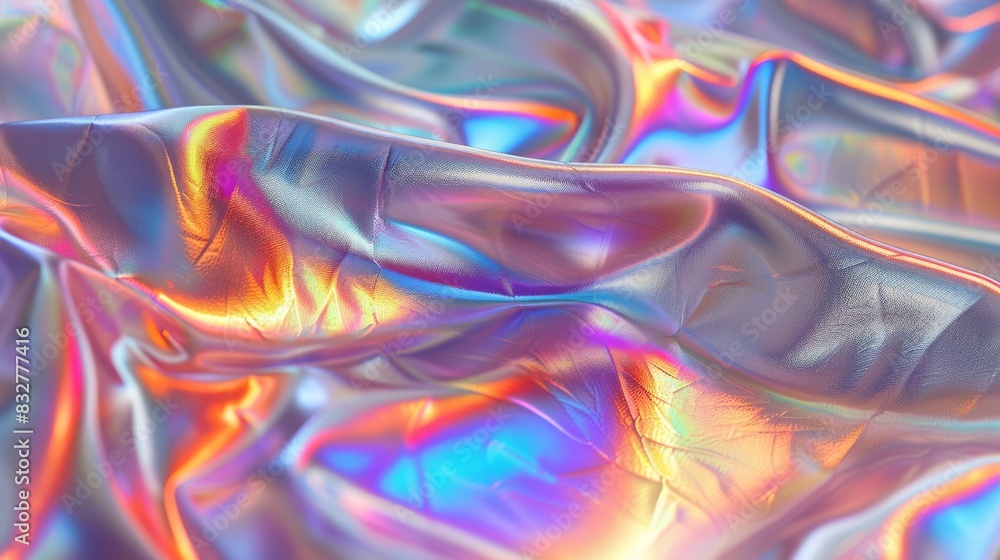 A futuristic marble texture featuring silver and holographic veins that shimmer across a pale gray background. A futuristic marble texture featuring silver and holographic veins that shimmer across a pale gray background.