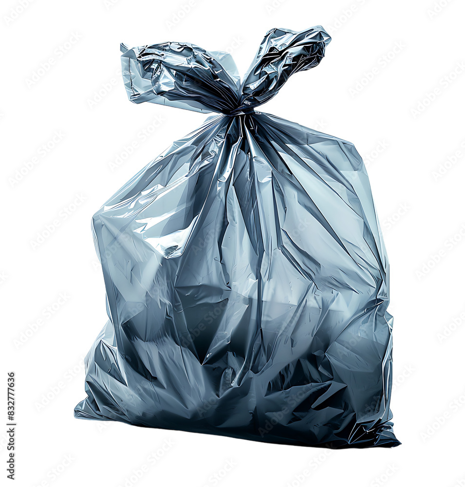 Trash Bag on transparent isolated background Trash Bag on transparent isolated background