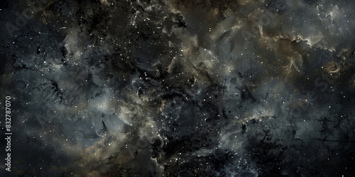 Dark nebula texture, black and dark gray © GaMe