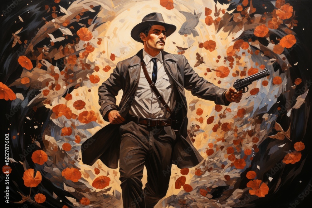 A skilled and versatile ranger, tracking prey and surviving in the wilderness. - Generative AI A skilled and versatile ranger, tracking prey and surviving in the wilderness. - Generative AI