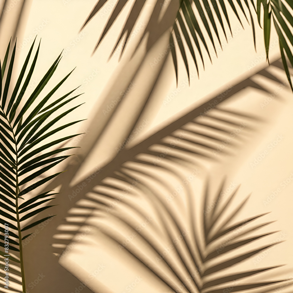 Fototapeta premium palm tree leaves