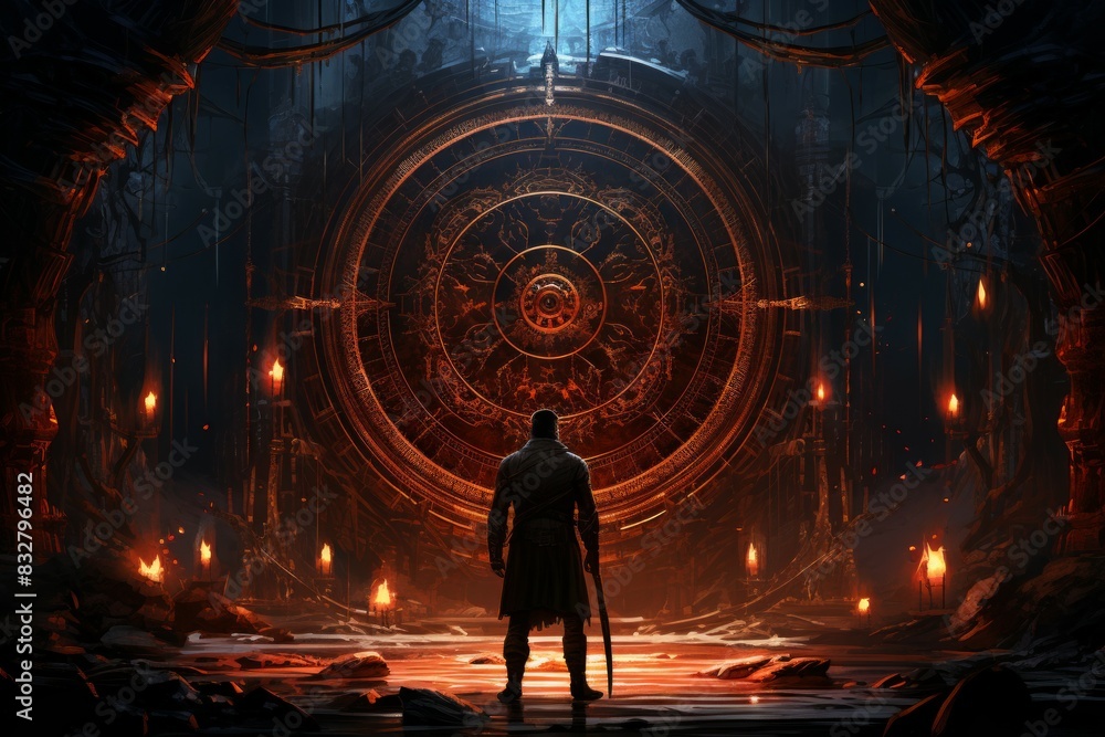 A master of archery, striking distant targets with unparalleled accuracy. - Generative AI A master of archery, striking distant targets with unparalleled accuracy. - Generative AI