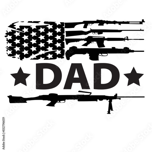 Dad svg png, Fathers day svg, Second Amendment Dad Rifle, dad gun svg, 2nd amendment svg, Dad svg, Army svg, gun svg, daddy svg, veteran svg, Fathers day svg, Second Amendment Dad Rifle, 2nd amendment