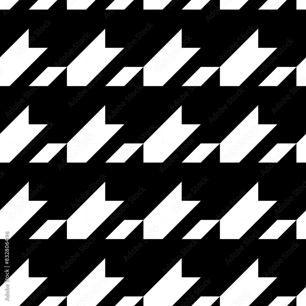 Fototapeta premium Mosaic motif. Geometric ornament. Embroidery wallpaper. Quadrangles, polygons pattern. Quadrangular shapes, arrow figures background. Ethnic digital paper. Textile print, backdrop. Seamless abstract