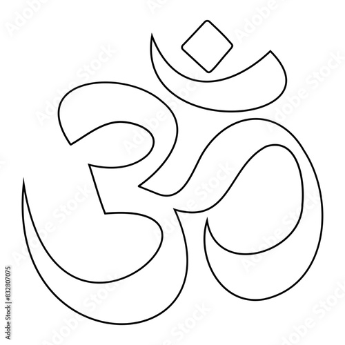 OM - Sacred sound, the primary mantra, the symbol of the divine trinity, the quintessence of the Word. The sound OM was the first manifestation of the creation of the Universe. 