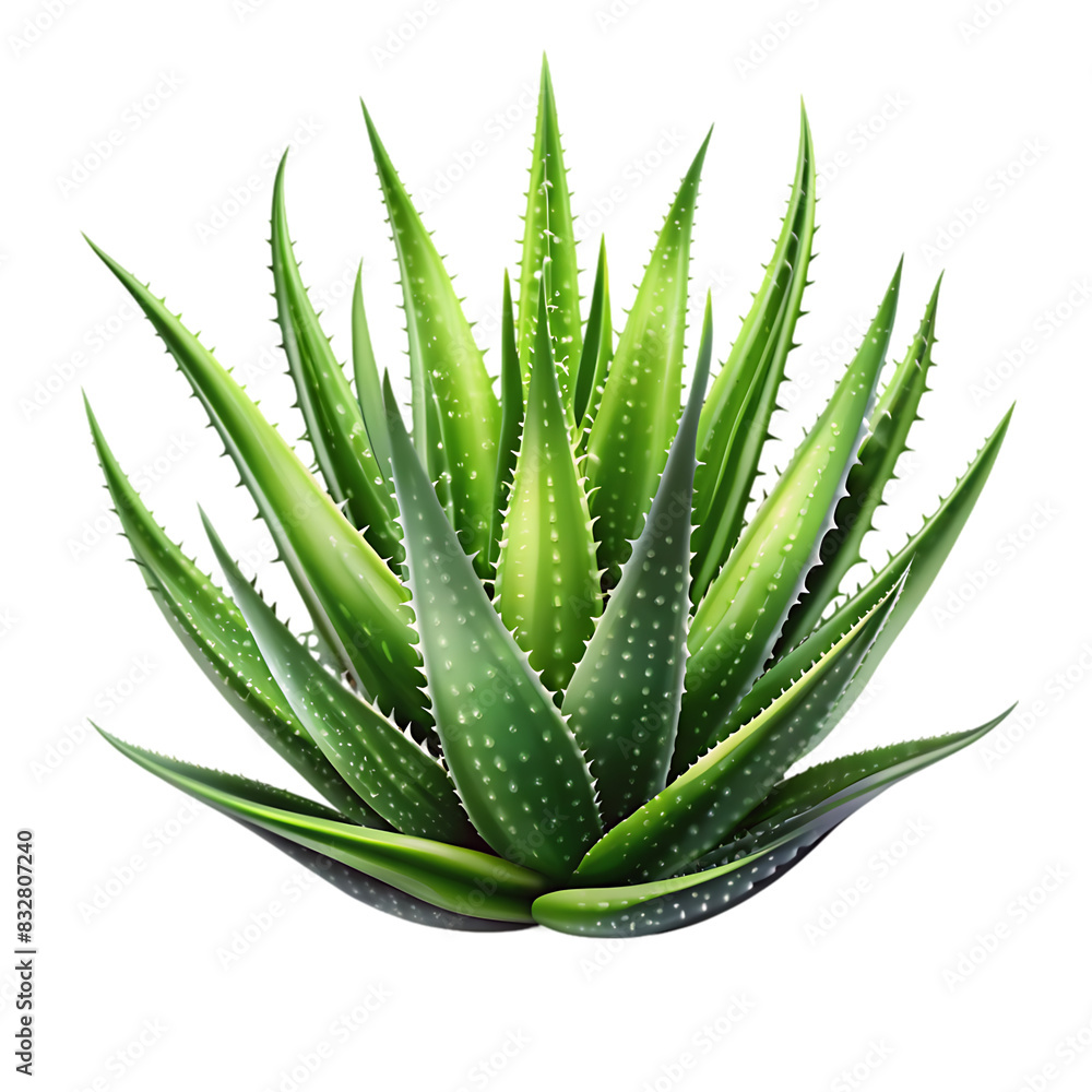 aloe vera plant on transparent background aloe vera plant on transparent background