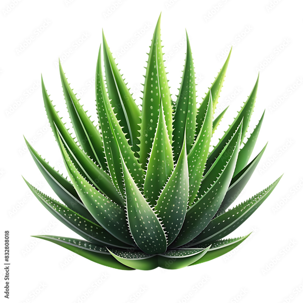 aloe vera plant on transparent background aloe vera plant on transparent background