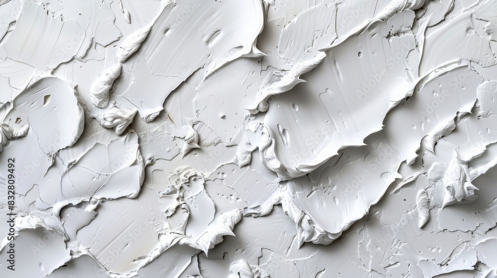 White abstract textured canvas. White abstract textured canvas.