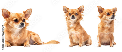 Three Dogs Sitting Together © Daniel