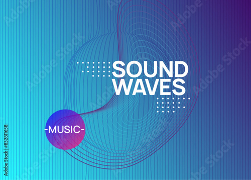 Night Club Set. Music Festival Element. Electro Cover. Soundwave Radio Invitation. Violet Sound Event. Pink Fest Banner. Edm Background. Green Night Club Set