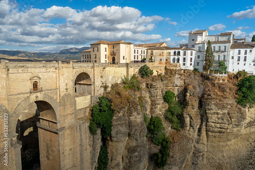 Puente Nuevo, a famous bridge in Ronda, Spain © Asdrubal