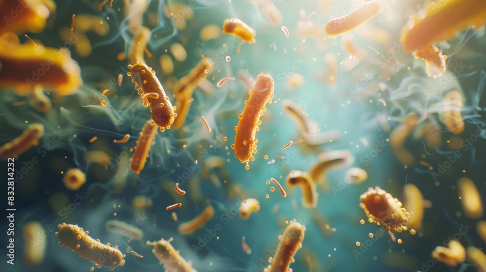 Probiotic bacteria biology science microscopic medicine Probiotic bacteria biology science microscopic medicine