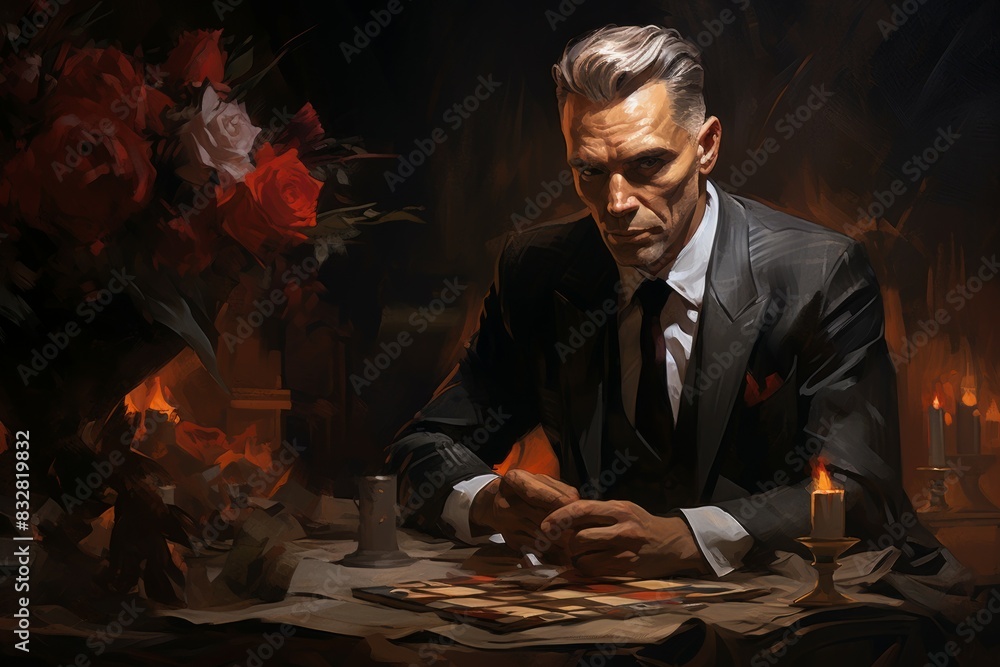 A charismatic and influential diplomat, skilled in negotiation and resolving conflicts. - Generative AI A charismatic and influential diplomat, skilled in negotiation and resolving conflicts. - Generative AI