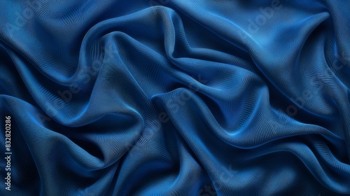 Sport Clothing Fabric Texture Background. Top View of Jersey Textile Surface. Football Shirt. Text Space
