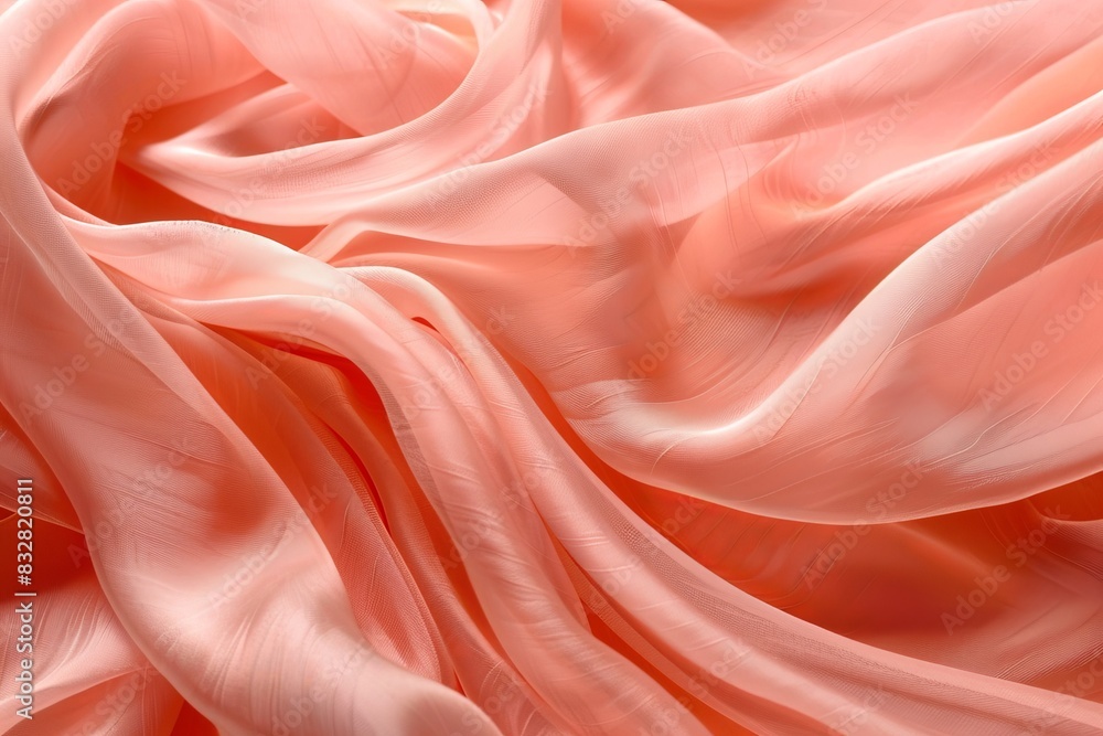 Soft pastel silk waves calming abstract background with ample copy space for text placement Soft pastel silk waves calming abstract background with ample copy space for text placement