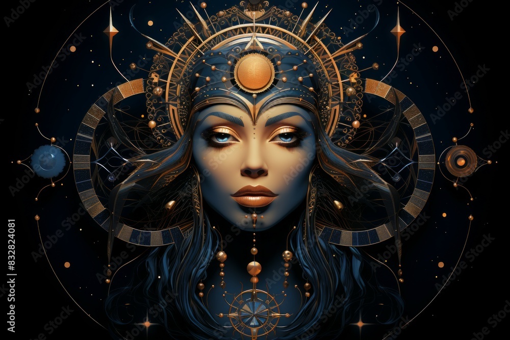A wise and revered oracle, gifted with prophetic visions and cosmic insight. - Generative AI A wise and revered oracle, gifted with prophetic visions and cosmic insight. - Generative AI