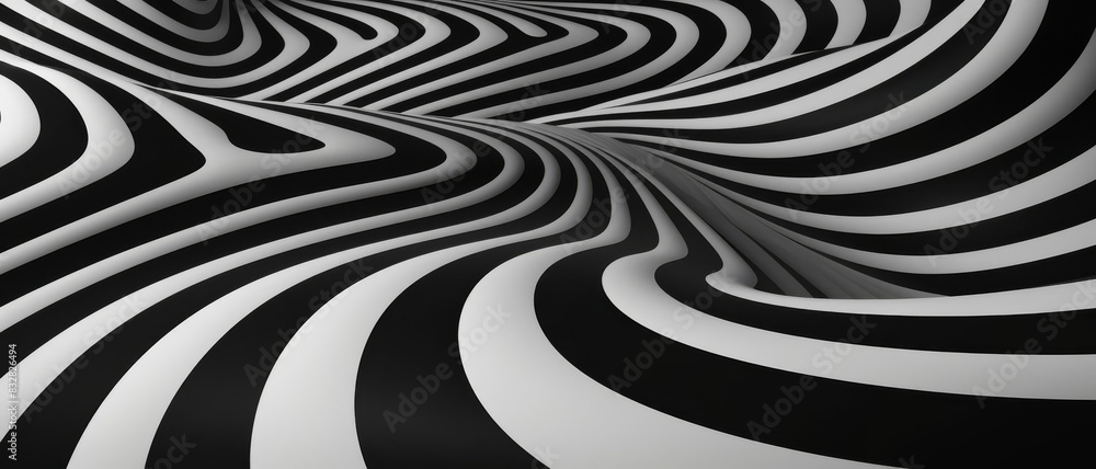 3D illusion effect background 3D illusion effect background