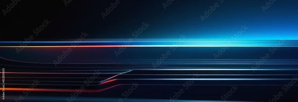 A computer chip is shown in a blue and purple color scheme. The image is abstract and has a futuristic feel to it A computer chip is shown in a blue and purple color scheme. The image is abstract and has a futuristic feel to it