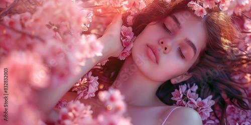 Dreaming Amongst Pink Petals