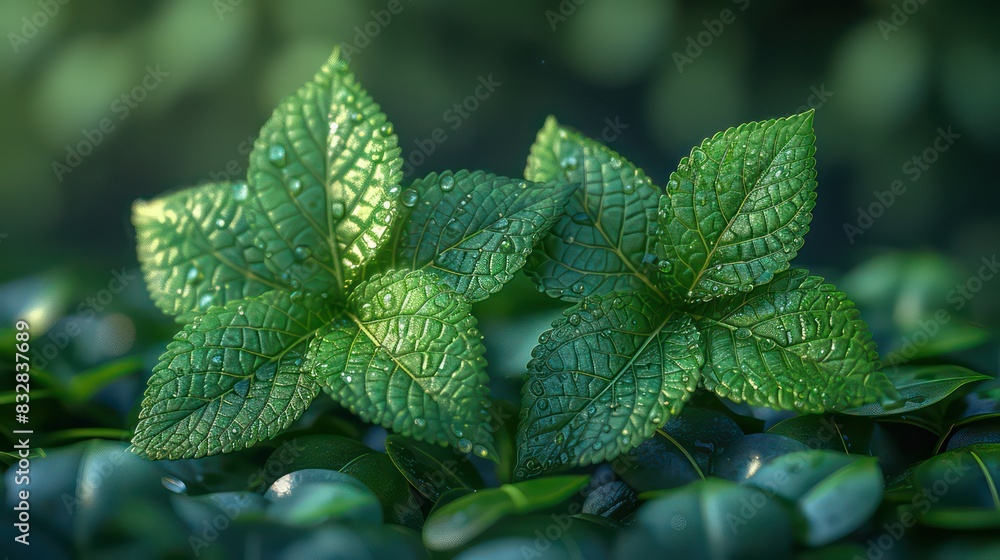 fresh green leaves and plants in the garden fresh green leaves and plants in the garden