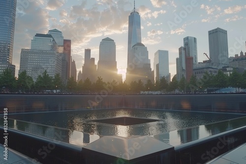 9 11 remembrance day in usa capturing poignant moments of reflection at solemn memorial sites