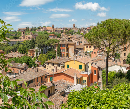 Perugia - The look to north - west part of old town. photo