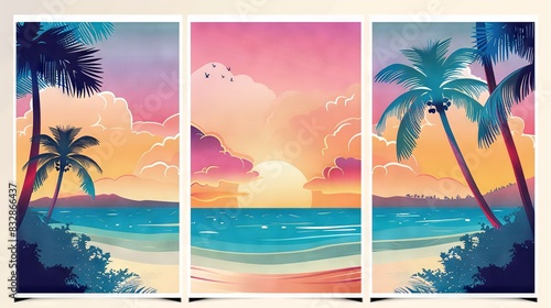 Summer concept background