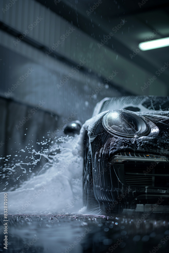 High-Quality Suds Up Car Wash Photo Concept High-Quality Suds Up Car Wash Photo Concept
