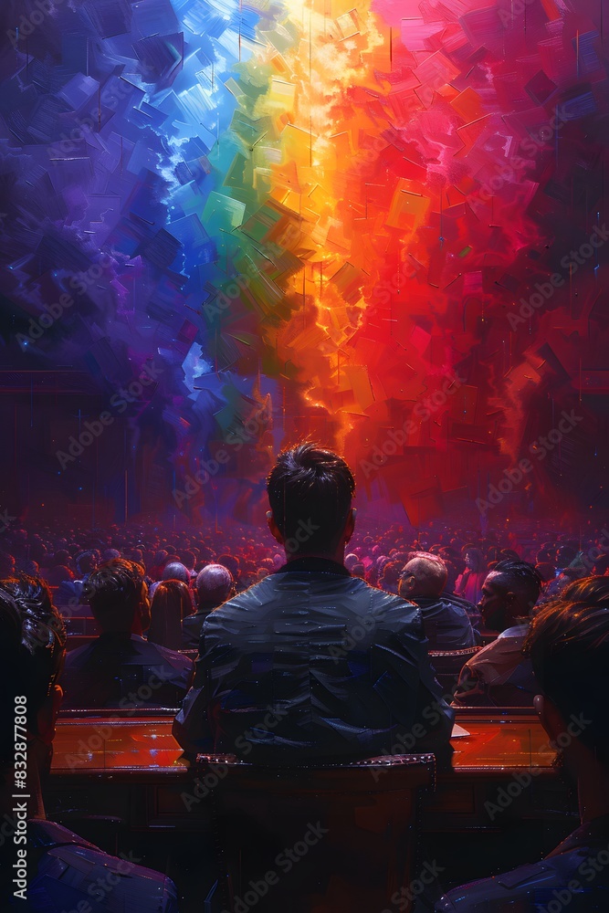pixel art, A powerful visual showcasing LGBTQ+ individuals as central figures within the courtroom, representing diverse perspectives and voices in legal proceedings., Perspective View pixel art, A powerful visual showcasing LGBTQ+ individuals as central figures within the courtroom, representing diverse perspectives and voices in legal proceedings., Perspective View