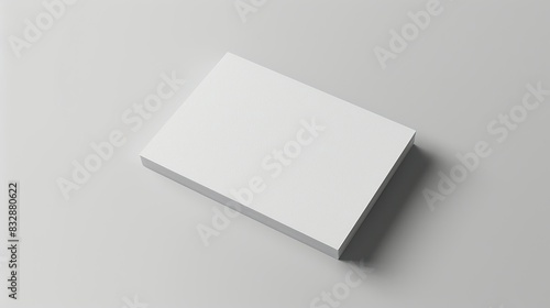 Blank business card mockup with copy space