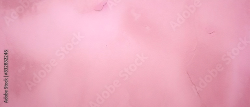 Ein bemalter alter Grunge mit Rissen und Kratzern, fleckige, verschwommene rosa Grunge-Textur, rosafarbener Aquarellhintergrund mit Tinteneffekt