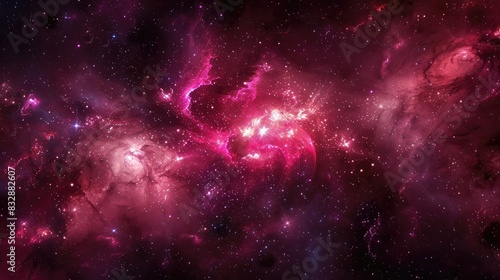 Gleaming cosmic aura backgrounds